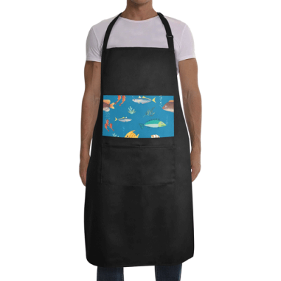 Waterproof Apron for Men (Vinyl Heat Transfer)