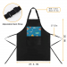 Waterproof Apron for Men (Vinyl Heat Transfer)