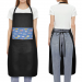 Waterproof Apron for Women (Vinyl Heat Transfer)