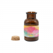 Tawny Medicine Bottle Candle Cup (Rose Sandalwood)