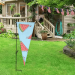 Trigonal Garden Flag 30" x 12"(Two Sides)