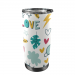 Custom Tumbler with Black Lid (20oz ）