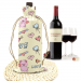 Linen Wine Bottle Bag