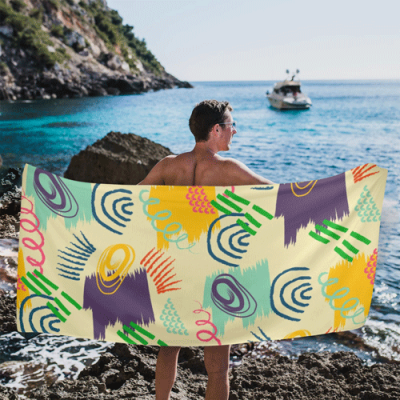 Beach Towel 31"x71"(NEW)(Made in AUS)