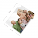 Acrylic Photo Frame with Square Stand 8"x6"