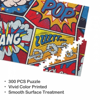300-Piece Wooden Jigsaw Puzzles (Horizontal)(Made in Queen)