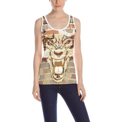 Women's All Over Print Tank Top (Model T43)